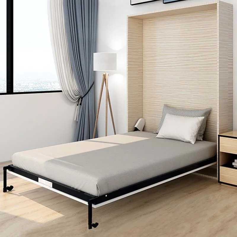 

Invisible bed Murphy folding positive flip side flip hidden lower flip wall bed wardrobe hidden wall multi-functional hardware a