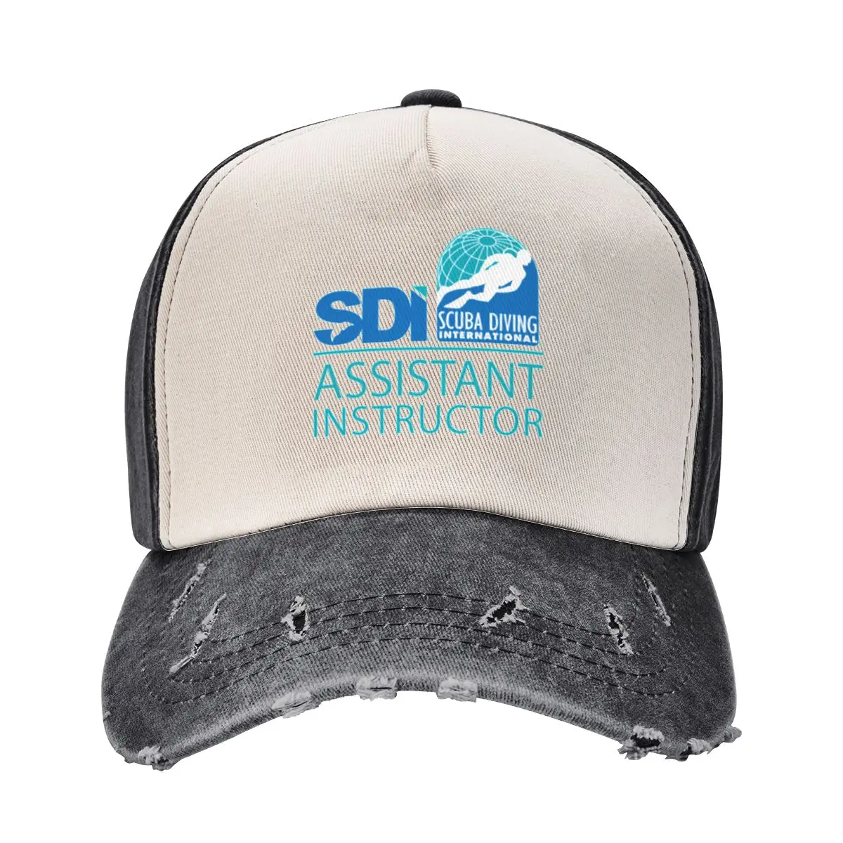 Scuba Diving International (SDI)- SDI Assistant Instructor Baseball Cap Luxury Man Hat Big Size Hat Men's Hats Women's