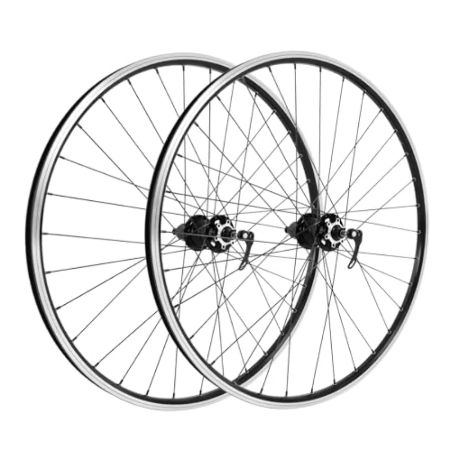 

29" Pair Mountain Bike Wheelset 2PCS Front and Rear Wheel Rim Set 200kg/441lbs Aluminum Alloy Bike Wheel Hub Set Double Six-Hol