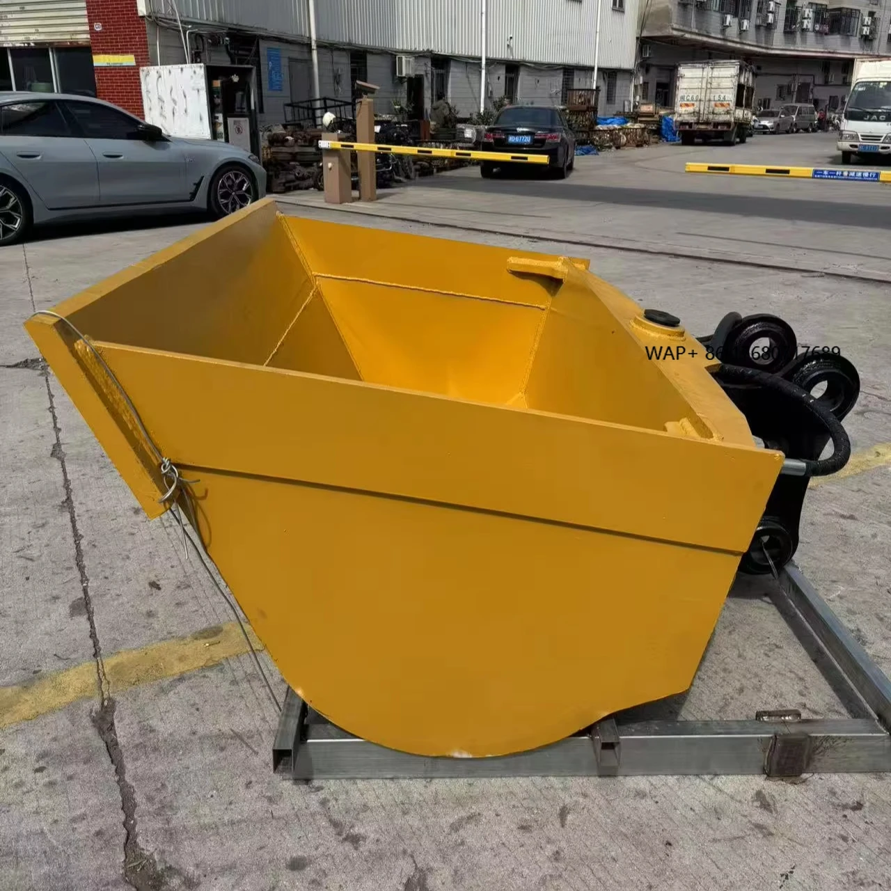 Custom 20Ton 72inch SK210LC-6 Width Excavator Hydraulic Bucket Tilt Attachment Rotating Bucket