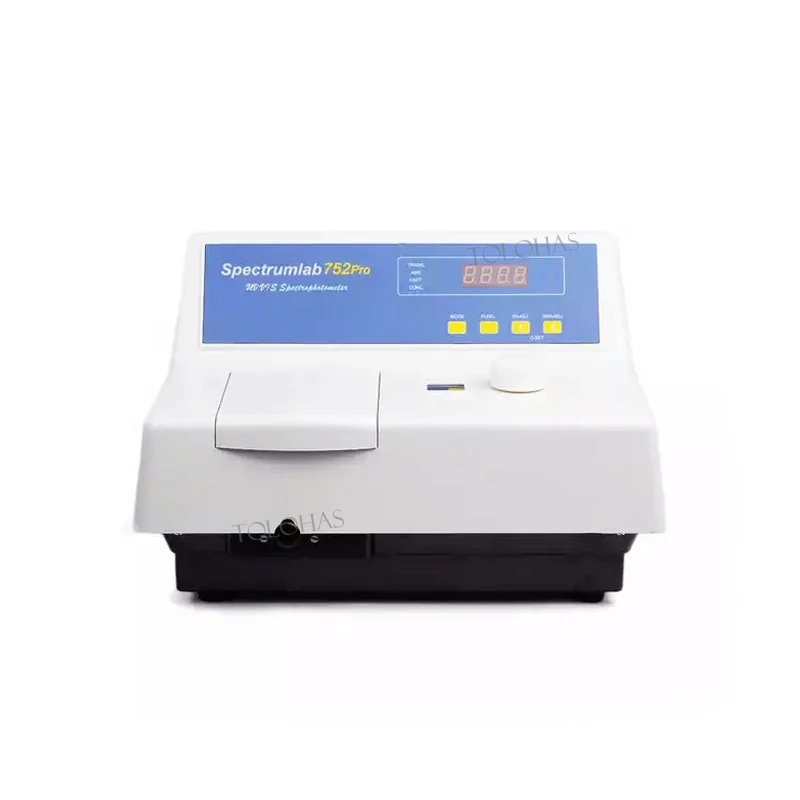 LHB752P Portable Laboratory Medical Spectrophotometric Equipment UV VIS Spectrophotometer