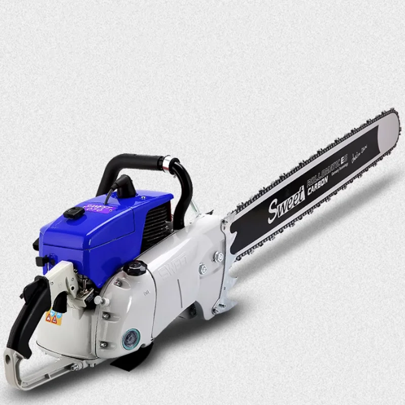 070 Large Chain Saw Two-stroke Logging Saw Large Gasoline Saw Multifunctional Chain Saw 4.8KW Aluminum Alloy Material