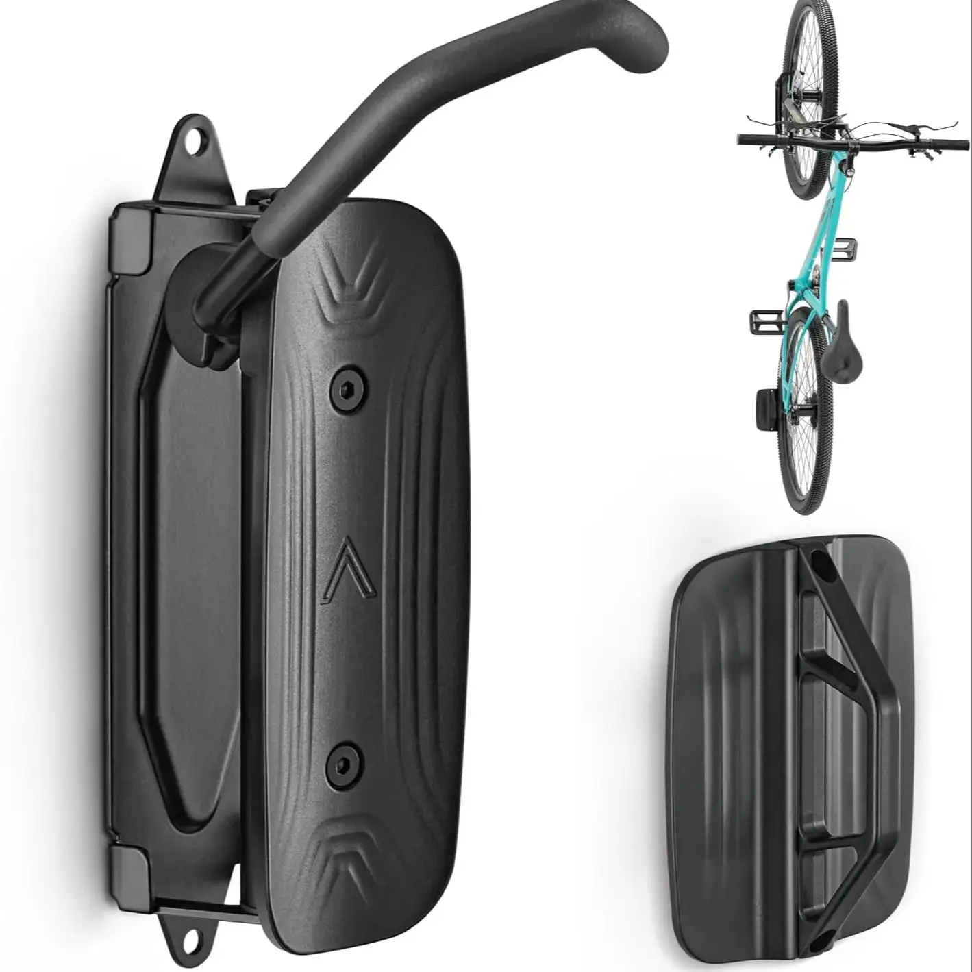 AliExpress NONE Swivel Bike Wall Mount, Bike Hangers for Garage, Space-Saving Vertical Bike Rack, Sturdy Bike Storage Rack Holds Up to 66lbs, Ea