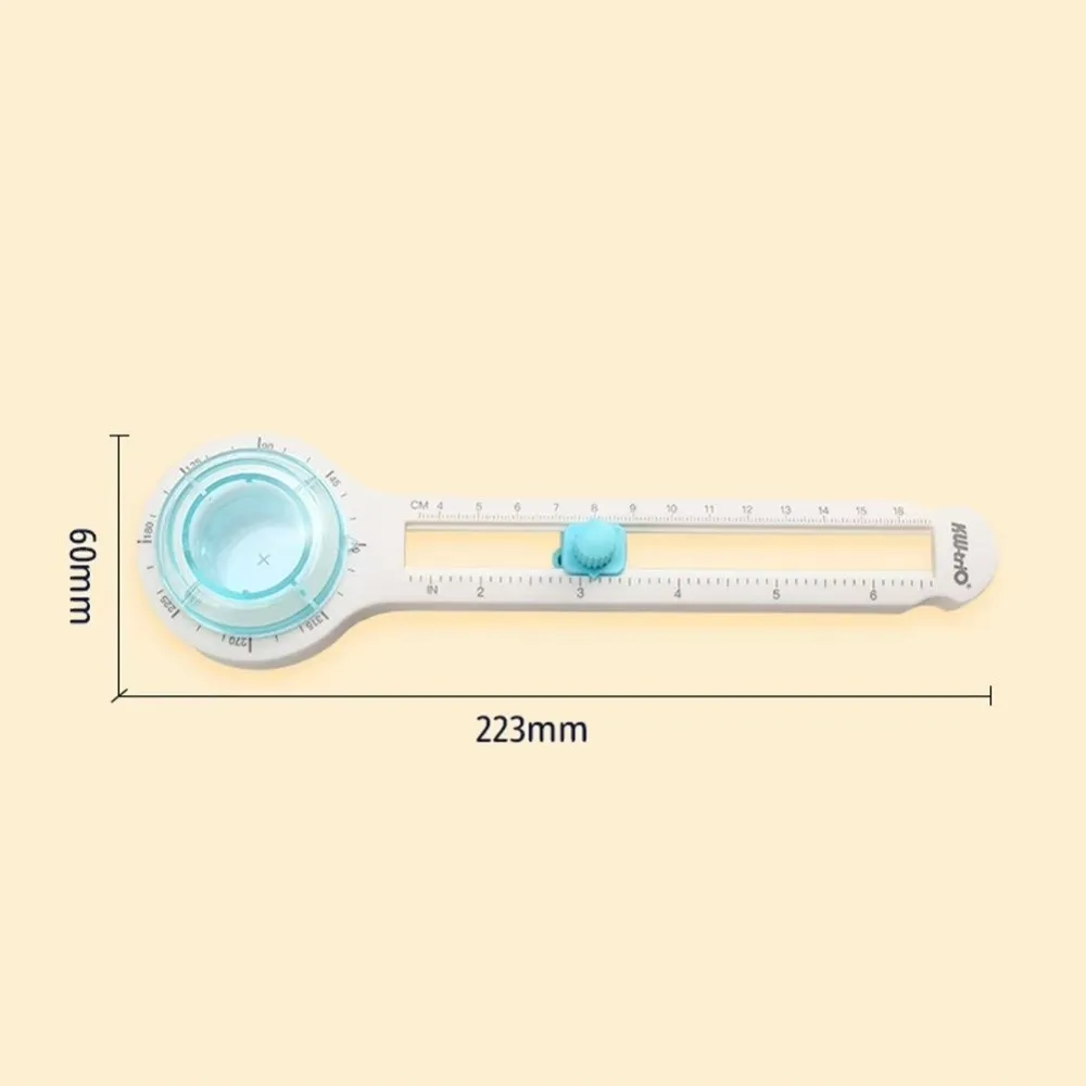 New 360 Degree Durable Paper Trimmer Multifunctional Home DIY Round Gauge Rotary Circle Tool Rotating Compass Cutting Tool