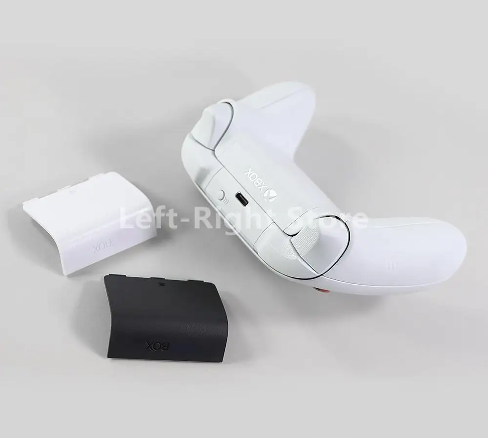 80PCS For XBOX Series S X Controller Accessories Replacement High Quality Plastic Battery Shell Lid Back Case Housing Door Cover