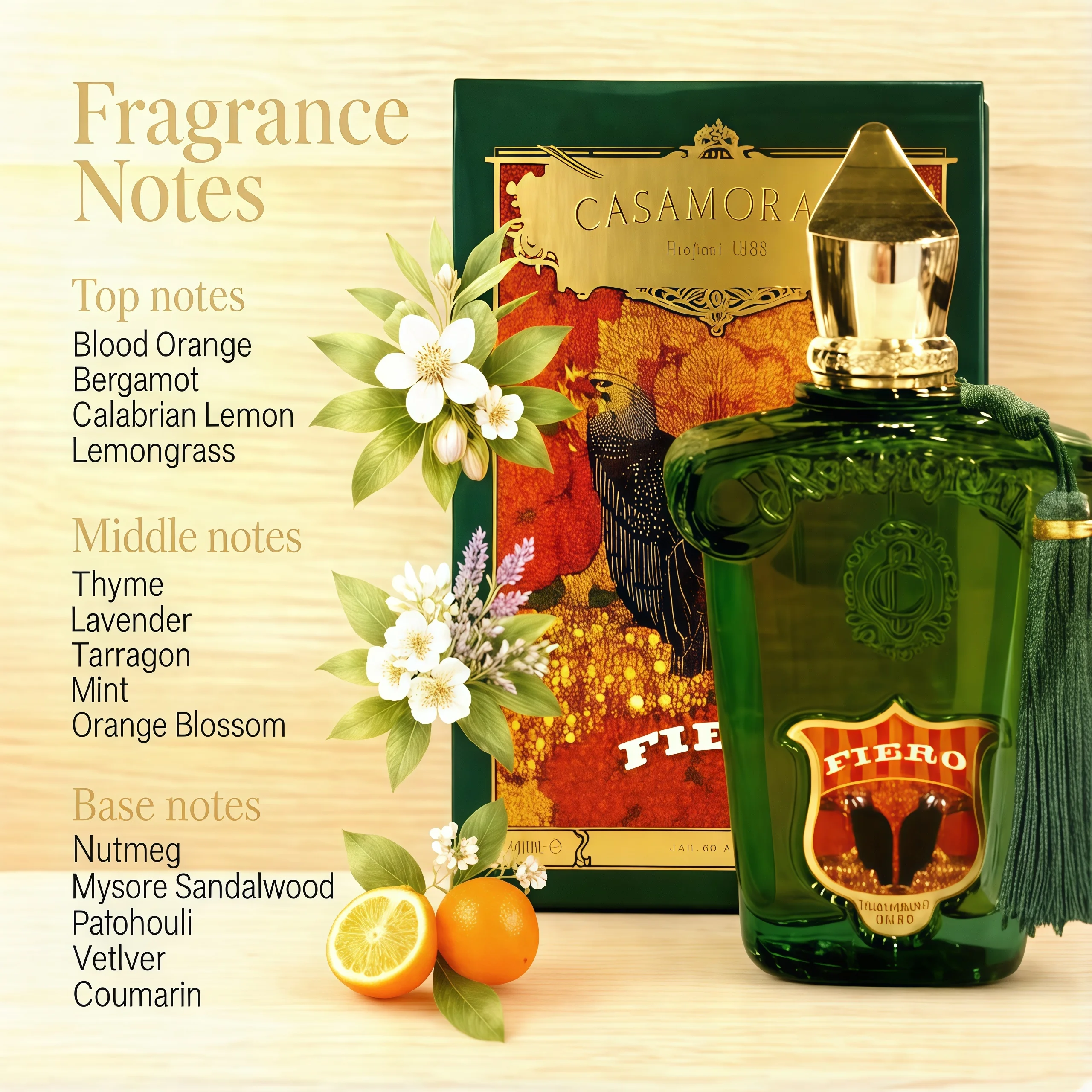 Casamorati Fiero 1888 EDP | Vi - Home Bar Accessories recensie en prijs