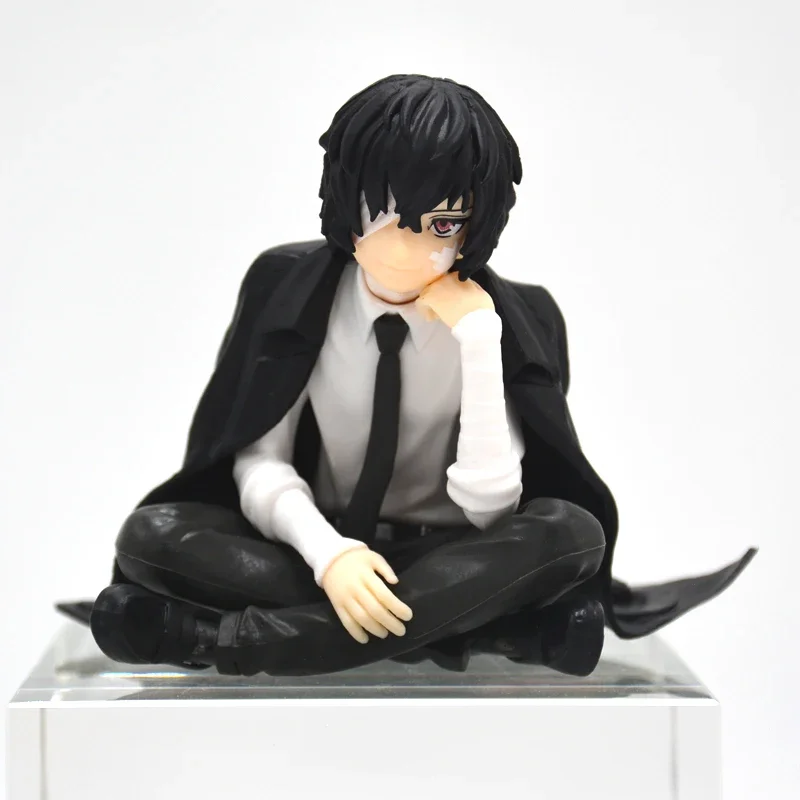 8cm Bungo bezpańskie psy Osamu Dazai figurka Anime Chuya Nakahara figurka Ryunosuke Akutagawa kolosalny zabawki modele