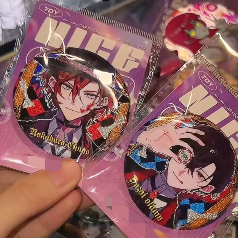 جديد بونغو الضالة الكلاب دازاي أوسامو ناكاهارا تشويا الإبداعية الكرتون مزدوجة فلاش شارة شخصية أنيمي الطرفية هدية عيد