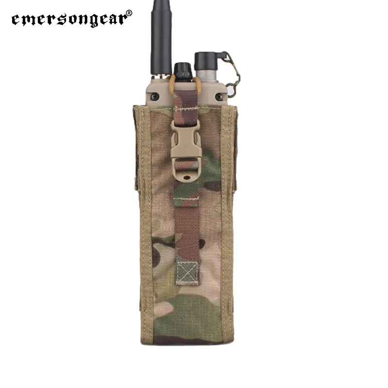 Emersongear Tactical PRC 148/152 Radio Pouch Hunting Paintball Airsoft Combat Molle Radio Holder Trekking Camping Nylon EM8350