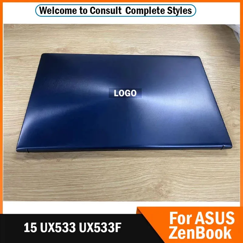 

Original Metal Case For ASUS ZenBook 15 UX533 UX533F LCD Back Cover Hinges Rear Lid Top Case Display Cover 13NB0NM3AM0101 Touch