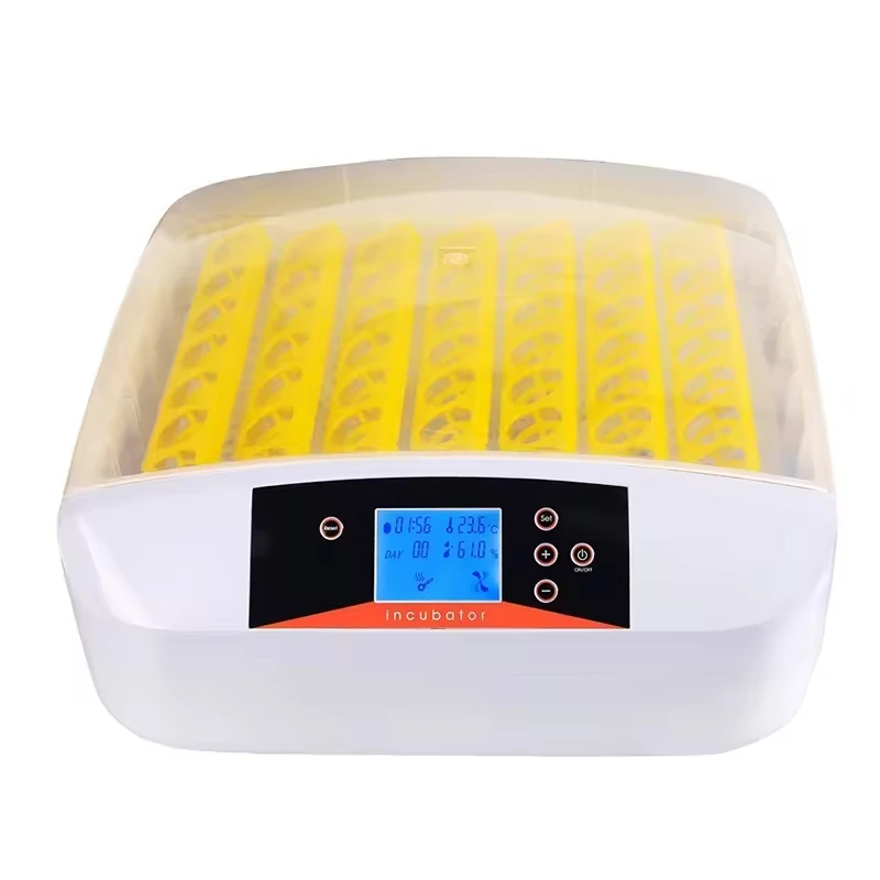 Mini Full Automatic Egg Incubator, 56 Eggs Capacity Stable Core Component Hatching Device