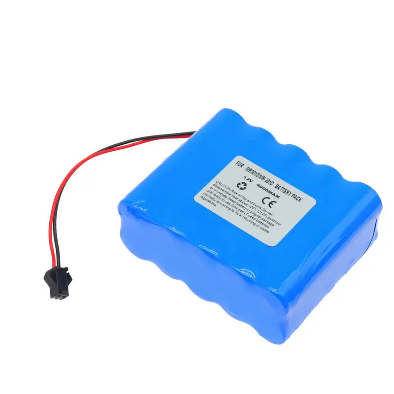 12V 4000mAh Battery for MRH MR-301D MR-301DC Syringe Pump High Quality Replacement Battery