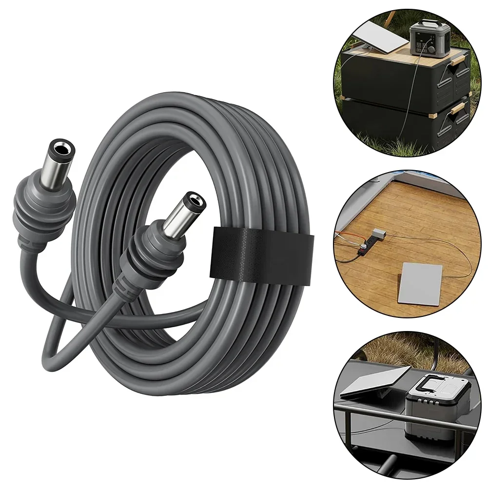 Convenient Outdoor Extension Cable for Starlink Mini Power Waterproof and Flexible Suitable for Various Applications Grey