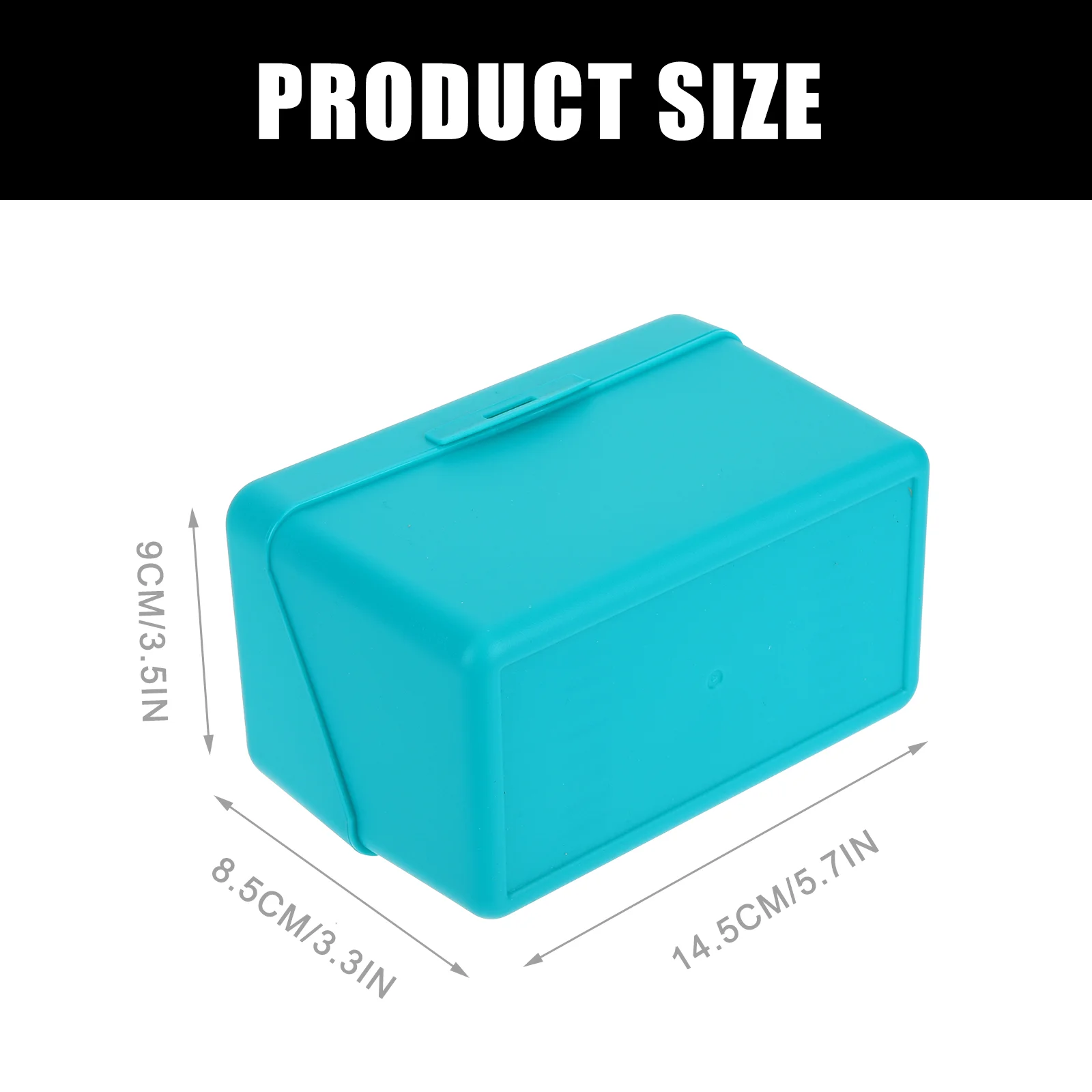 4 Pcs Storage Box Index Card File Cards Flash Organizer 145x9cm Pp Case for Recipes Note Holder Notecard