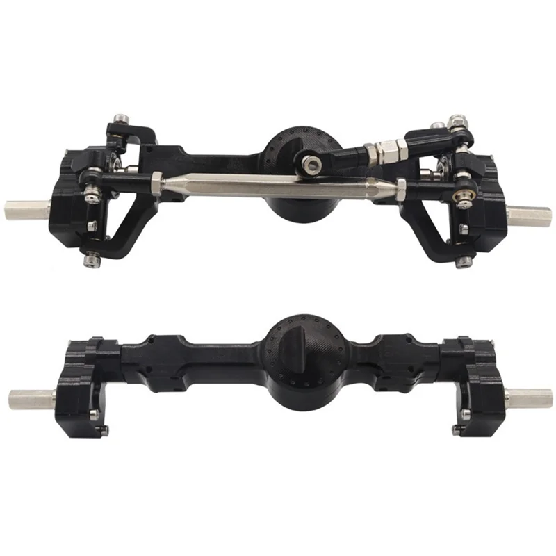 M S CNC Full Metal Front and Rear Portal Axle for MN D90 D91 D99 D99S M S MN98 MN90 1/12 RC Car Upgrades Parts,4