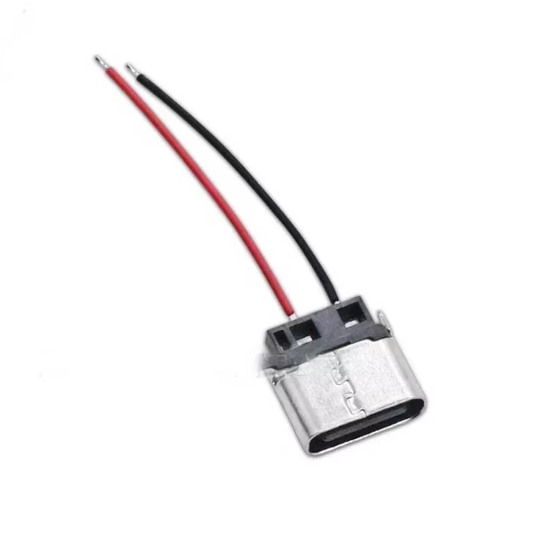 1pcs Type-C 2pin Soldered Female  Type-c Female Socket For Mobile Phone Charging Type -c Port Charging Interface Jack