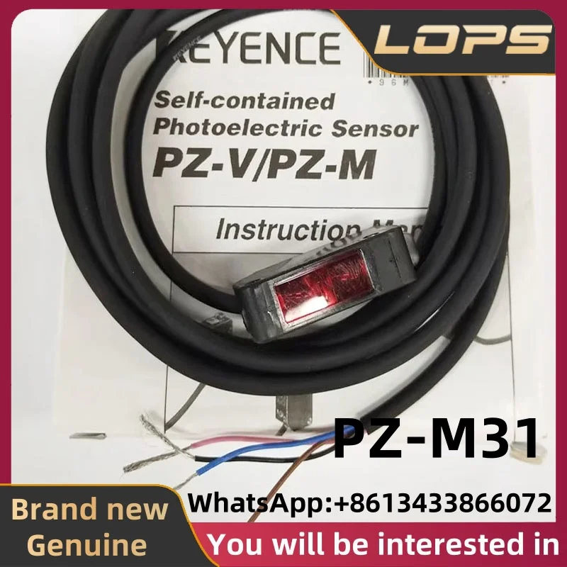 PZ-M31 New Original KEYENCE Square NPN photoelectric switch sensor, large quantity in stock, welcome to consult