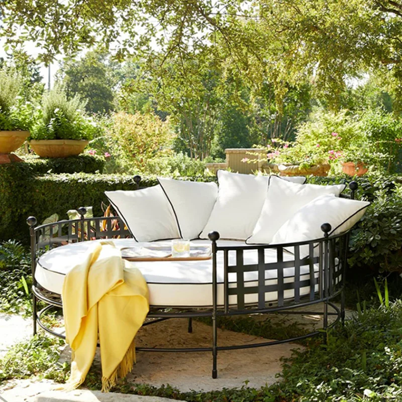 Portable european Garden Furniture Sets trendy aesthetic organizer multifunctional Portable Muebles Jardin outdoor furniture