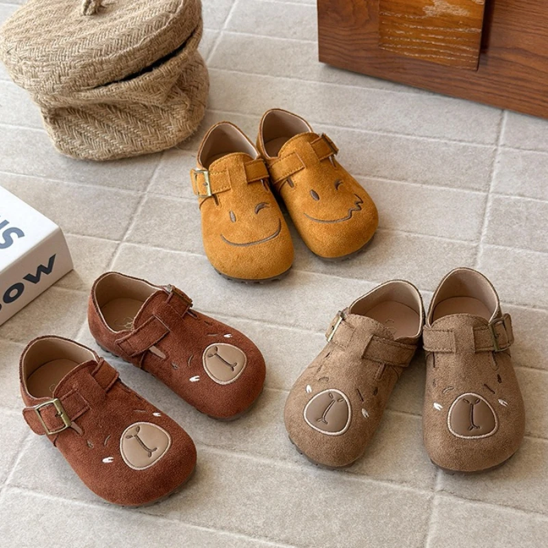 

Child Leisure Loafer2026spring New Korean VersionChild Flatsole Singleshoe Retro Girl Anti Slip Men Women Versatile Walkingshoes