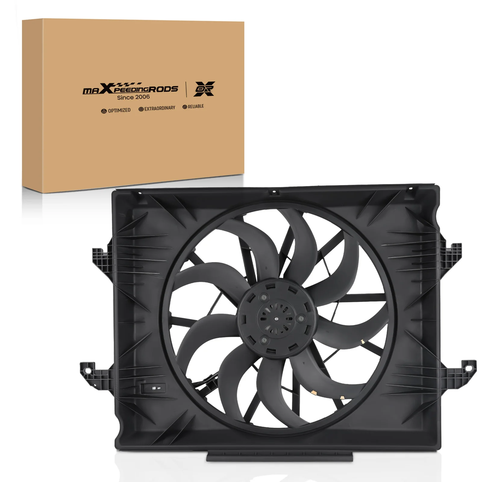Gruppo ventola di raffreddamento del radiatore per Jeep Grand Wagoneer 2022-2023 68275634AD