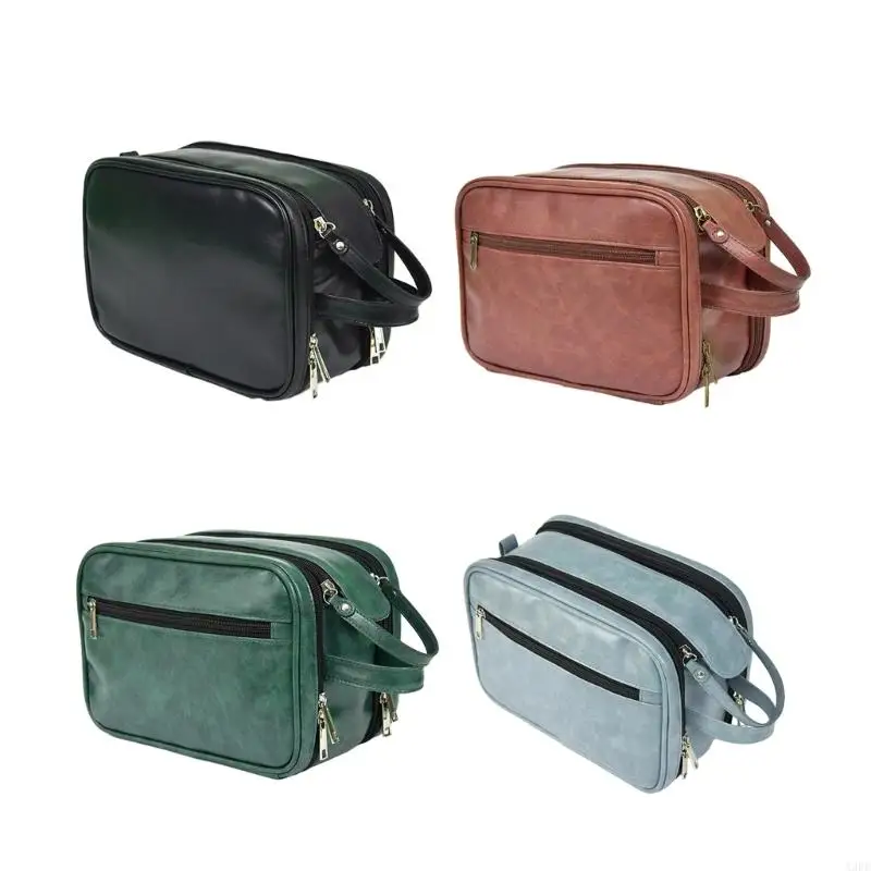 

A3PE PU Makeup Bag Bag Bead Bag Sack Sack для личной гигиены косметики косметики большая способность для девочек