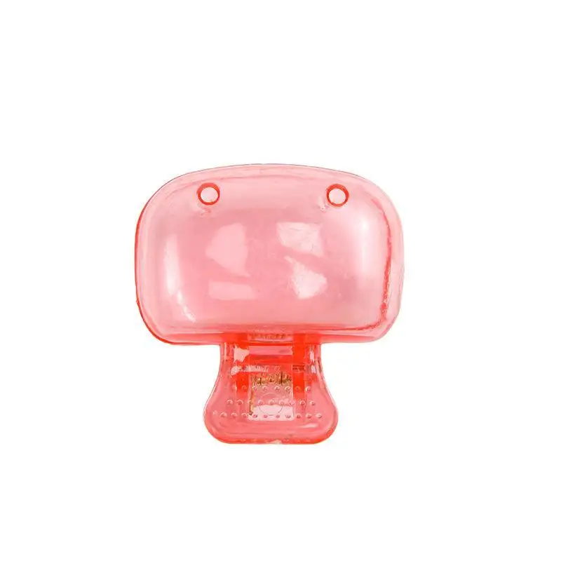 Lightweight Plastic Toothbrush Protector Case Portable Travel Size with Clip Cap for Home Trip Outdoor Use