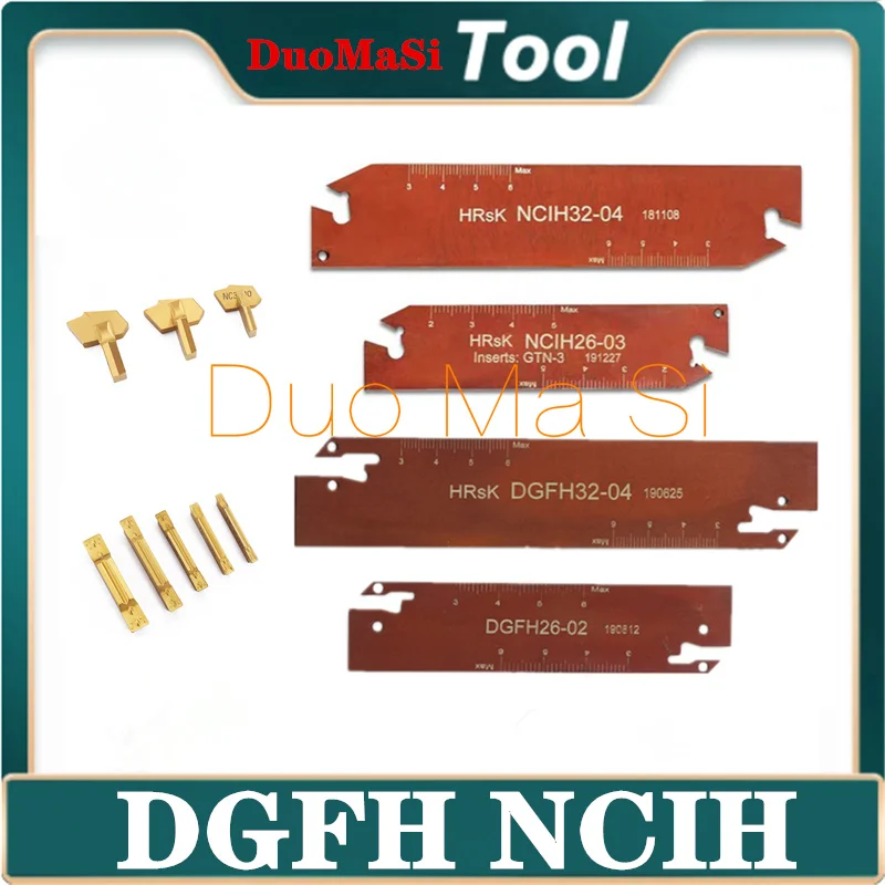 Ncih Grooving Cut-off Holder Mesma Série Dgfh262 263 Dgfh32-345 Chave de Faca Inserções de Liga Dura Usado para Mgmn e sp