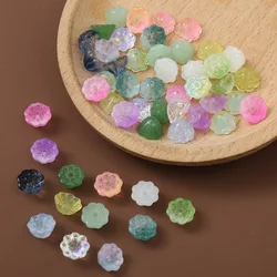 DIY 천연 옥 마노 연꽃 씨포드 비즈 액세서리, 패션 리얼 쥬얼리 원석 부적 럭셔리 베스트셀러 선물, 10 개