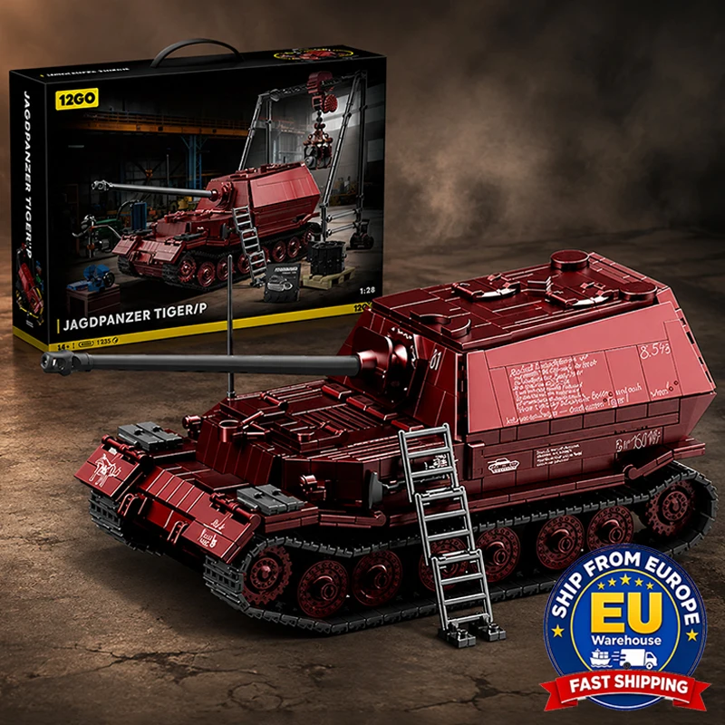 Jagdpanzer tank építőjáték
