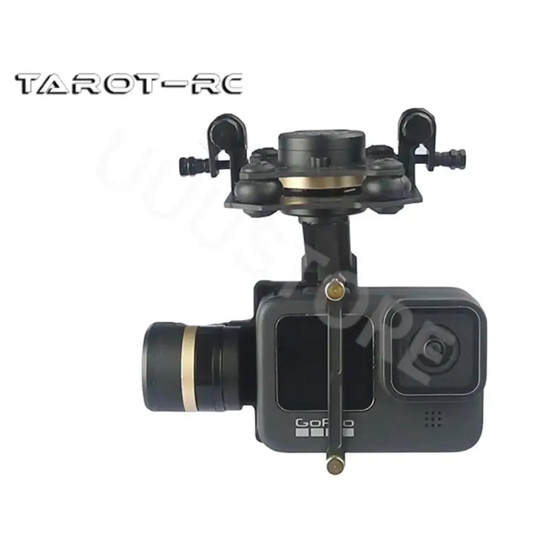 Tarot TL3T06 Hero9 3 Axis Metal Brushless Gimbal PTZ Stabilizer TL3T06 for FPV System Action Sport Camera RC Drone UAV