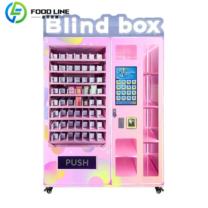 Commercial Mystery Box Vending Machine Self Service Surprise Toy Dispenser With Anti Jam Mechanism And Cashless System