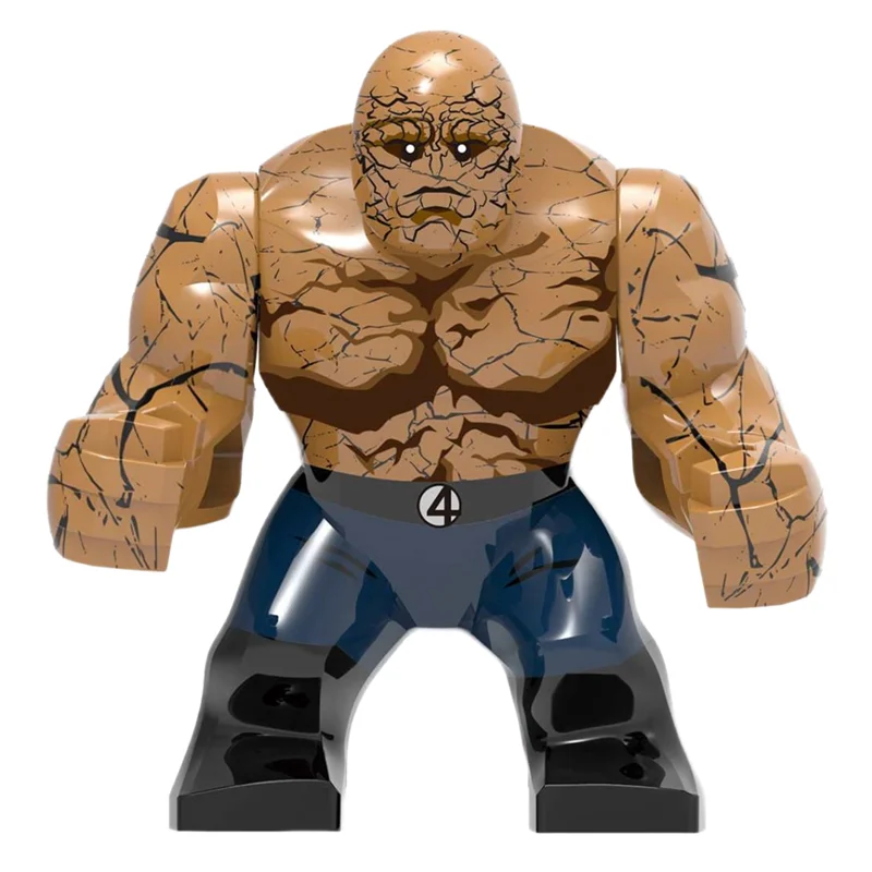 Blind box Mini Marvel Building Blocks Figures Big Goblin Spiderman Iron Man Venom Captain Hawk Deadpool Technic Armor Gift Toys