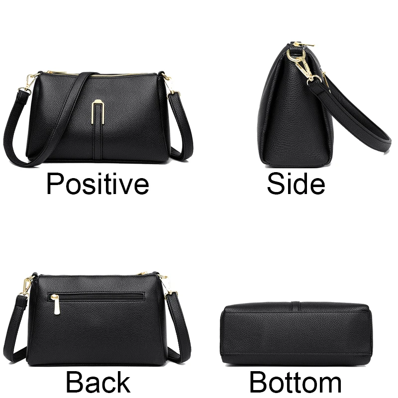 Luxury Handbags Women Bag Designer Crossbody Large Capacity Female Shoulder Bag Fashion Brand Soft Ladies Leather Messenger Bags