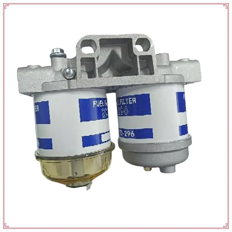 1 قطعة ديزل مزدوج إضافة فلتر الوقود المزدوج 296 عناصر 7111-296 العالمي HDF296 #4