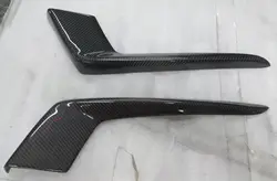 Real Carbon Fiber front canard fit Honda 2015 Civic Type-R FK2