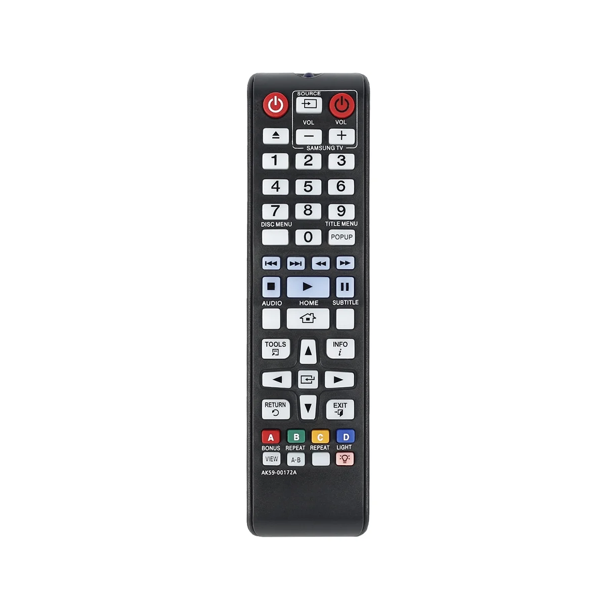 Сменный пульт дистанционного управления, подходит для Samsung DVD Blu-Ray плеера AK59-00172A J5700, контроллер