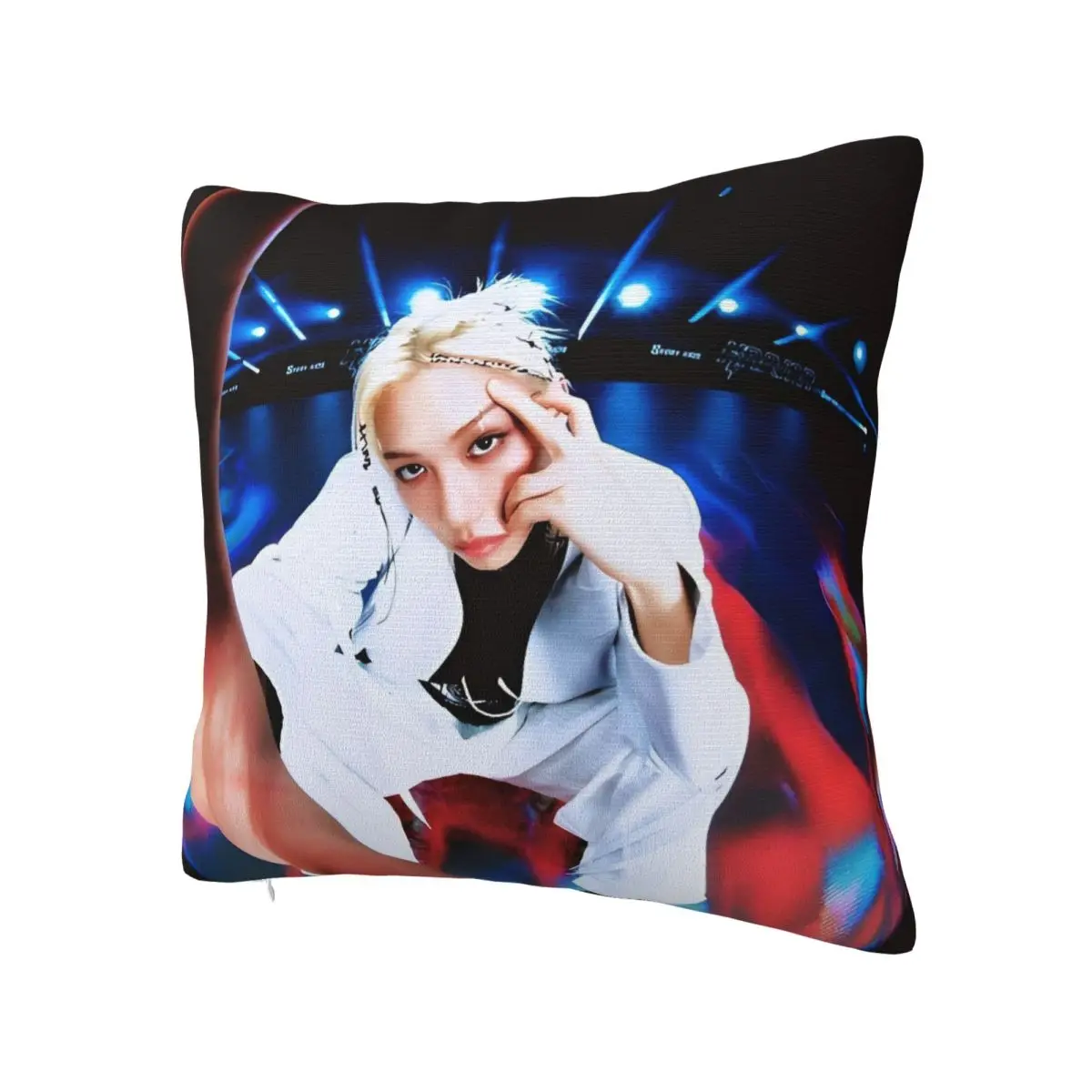 Pillow Case Kpop Singer F-Felix Soft Pillow Cover Karma Retro Trendy Cushion Cover Graphic Pillowcases For Living Room Chair