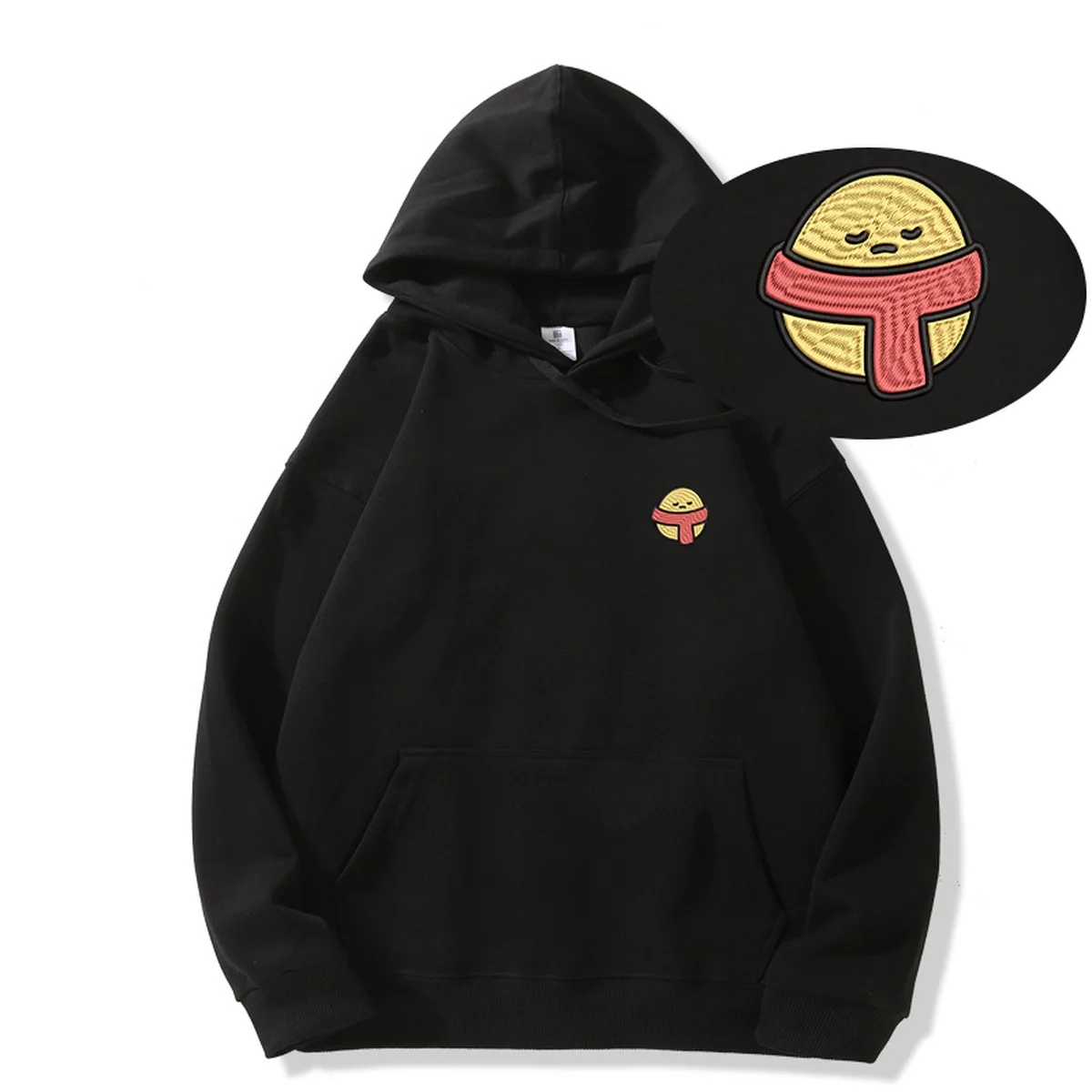 

Luxury Lazy Egg Embroidery Sweatshirt | Streetwear - man clothing sudadera hombre Water Sports Embroideried Sweatshirt Hoodies