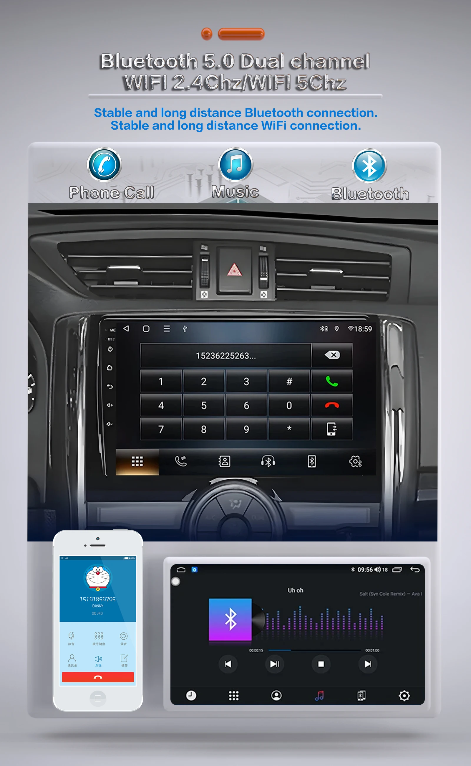 راديو السيارة Carplay أندرويد السيارات اللاسلكية لتويوتا ريز مارك X 2009-2019 واي فاي 4G 8Core الملاحة سيارة DSP مضخم صوت ستيريو فيديو #4