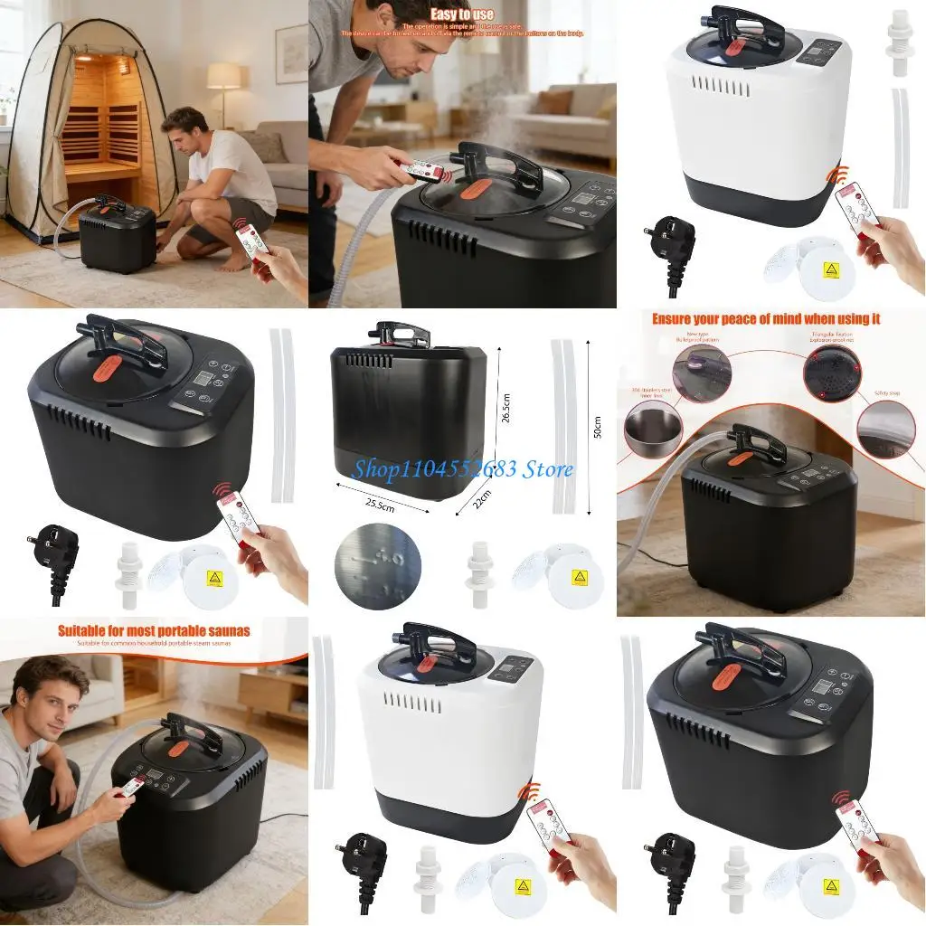 

Y6GD Pack of 1 Simple European 220V Sauna Fog Producer Offering Outlet and Play Arrange for Simple Home Assembly