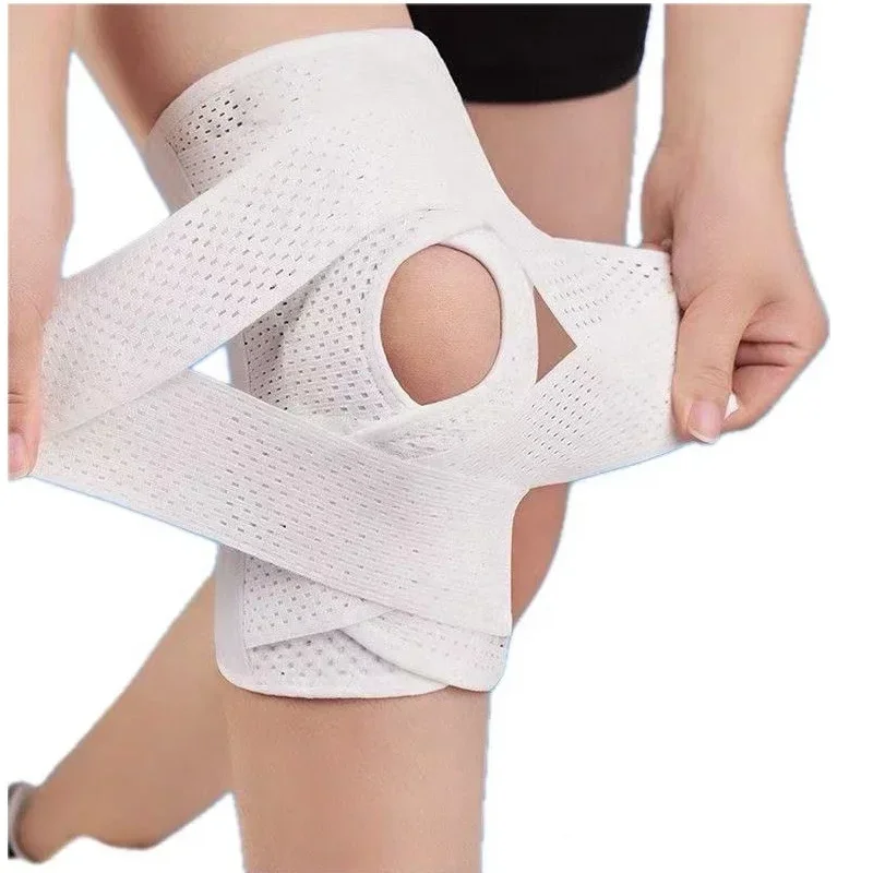 Upgraded Meniscus Patella Lightweight Breathable Knee Joint Knee Brace Strap Silicone Pad Patella Sport Protection