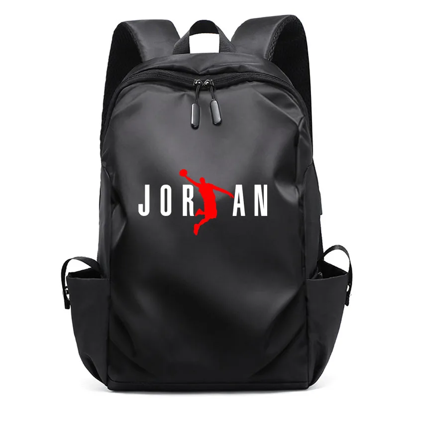 Laptop Waterproof Backpack JOR AN Letter Print Girl boy Rucksack Women Men Business Backpack Expandable USB School Bag