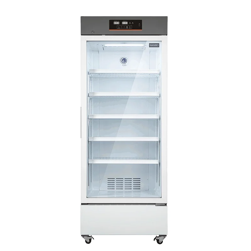 NANBEI Lab 2~8 Degree LOW E Glass Door Refrigerator Fridge Price Distiller Laboratory