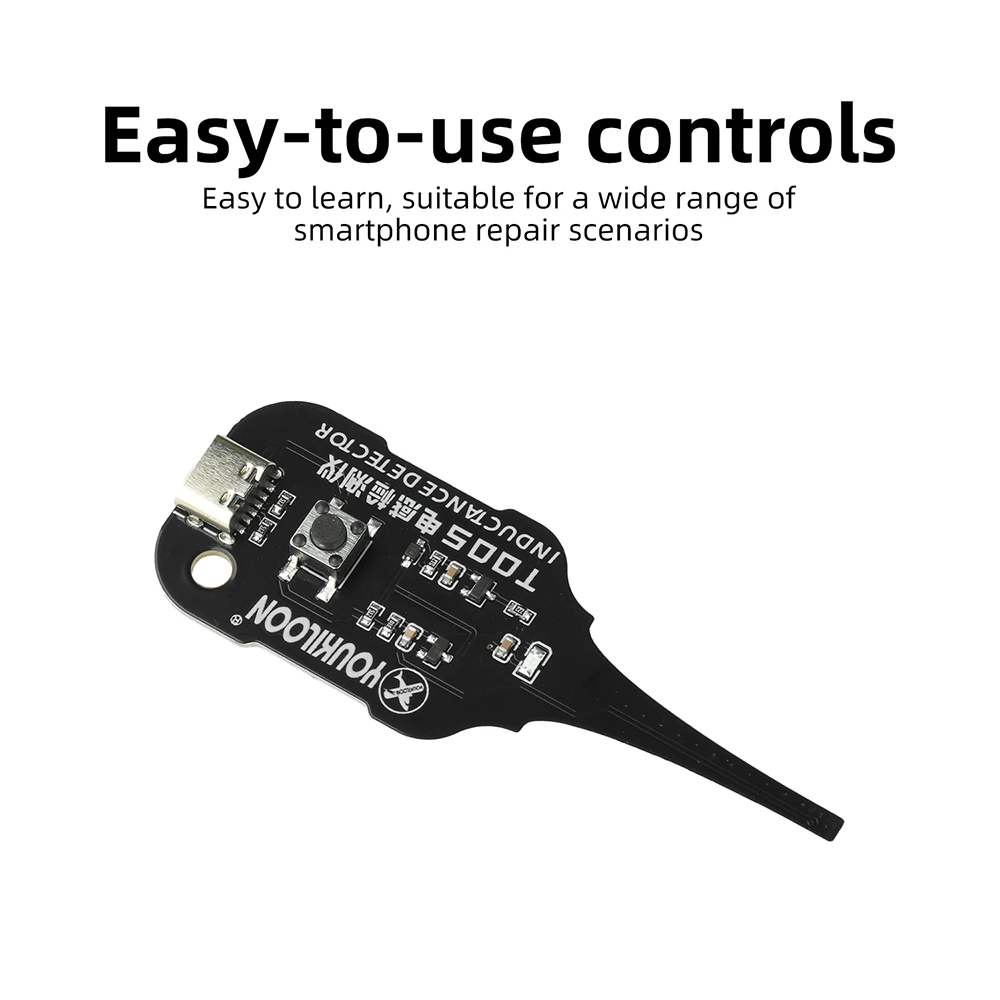 T005 DC 5V Capacitance Inductance Tester Induction Quick Fault Check Motherboard Coil Tester Inductor Detector Tool