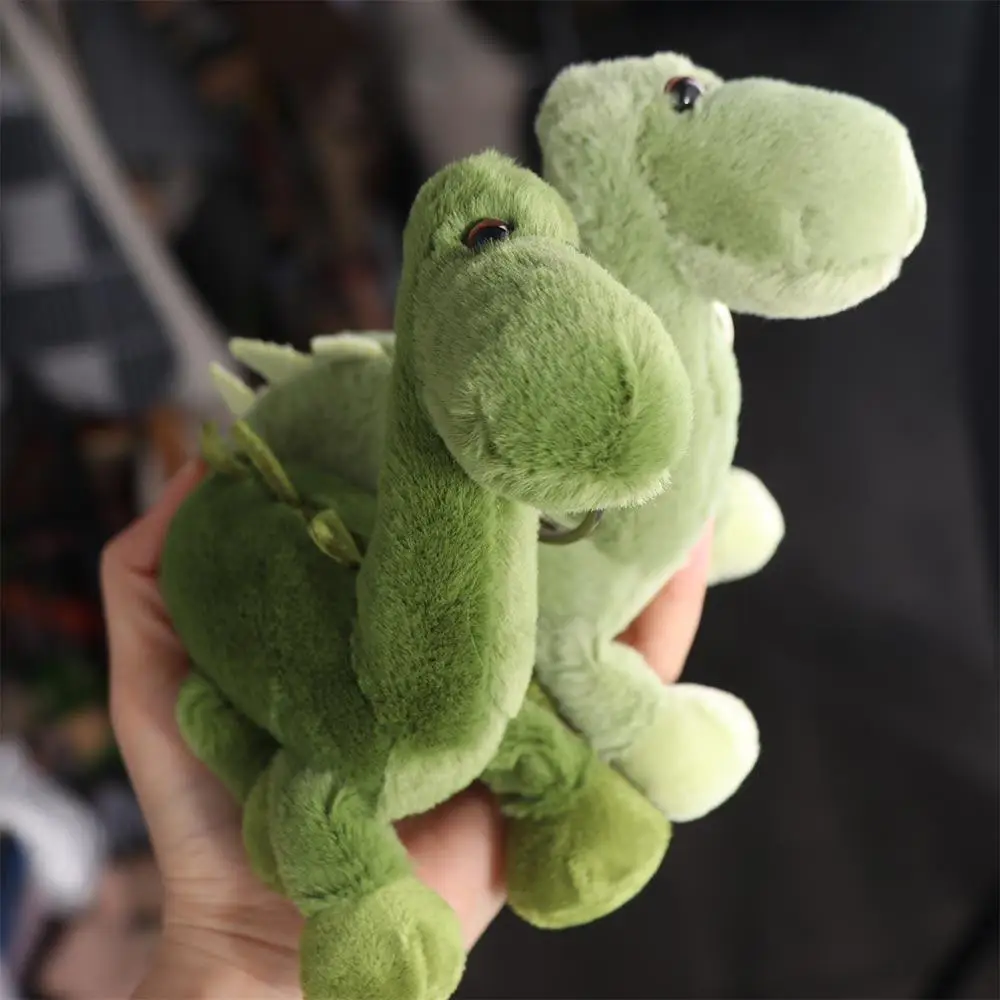 Long Neck Dinosaur Long Neck Dinosaur Plush Doll Green keychain Small Dinosaur Plush Keychain Cartoon Anime Plush Toy