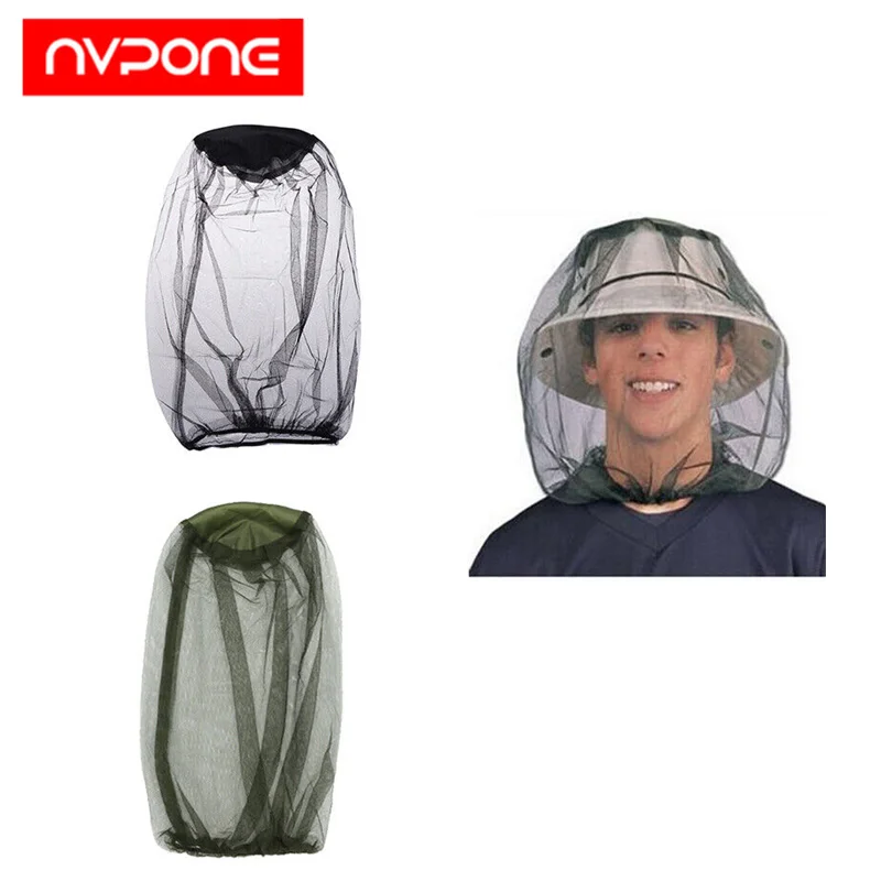 

Mosquito proof hat net Protective Mask for Cover the head with mesh Used to prevent mosquitoes, mosquitoes, and brakes outdoor