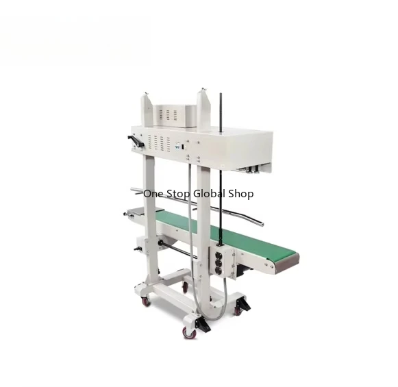 Heavy Continuous Sealer 10m/min Band Sealer for Continuous Plastic Bag Heat Sealing for Food Beverage Packing Paper Pouches