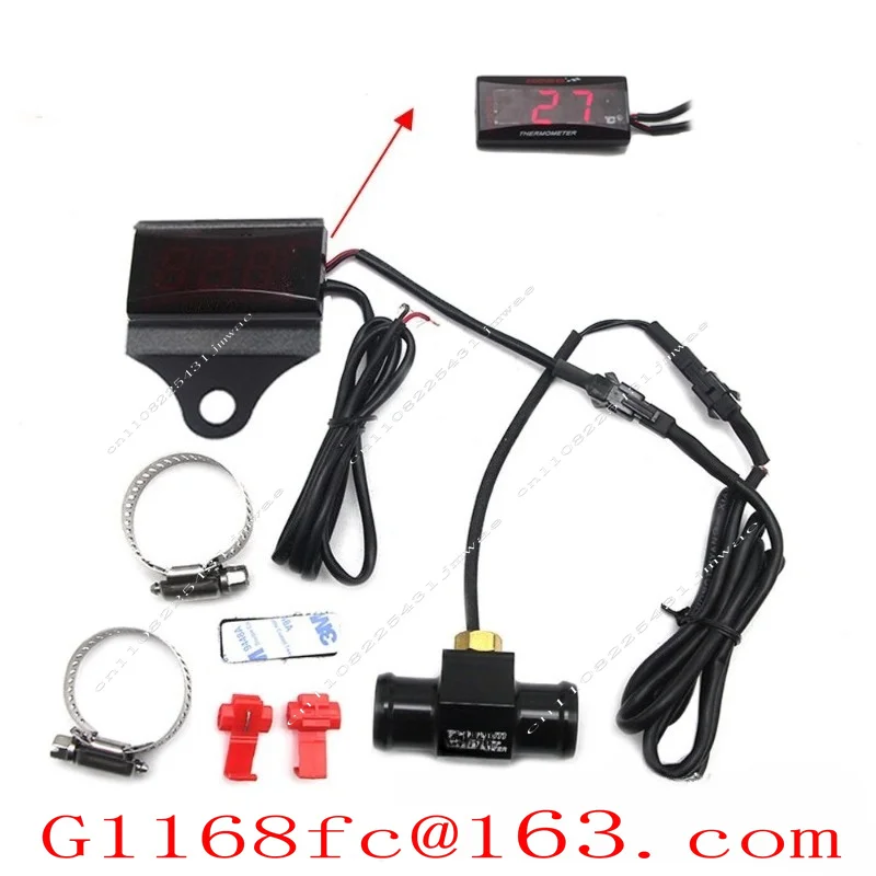 Gauge Accessories LCD Display Vehicle Electric Motorcycle Universal Water Cooling Temperature