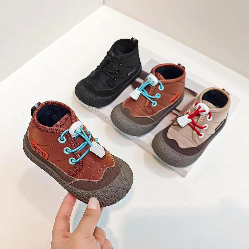 

Flat Heel Children Sneakers Spring 2025 New Designer Kids Shoes Comfortable Boys Gray Sneakers Fashion Sports Shoes Girls