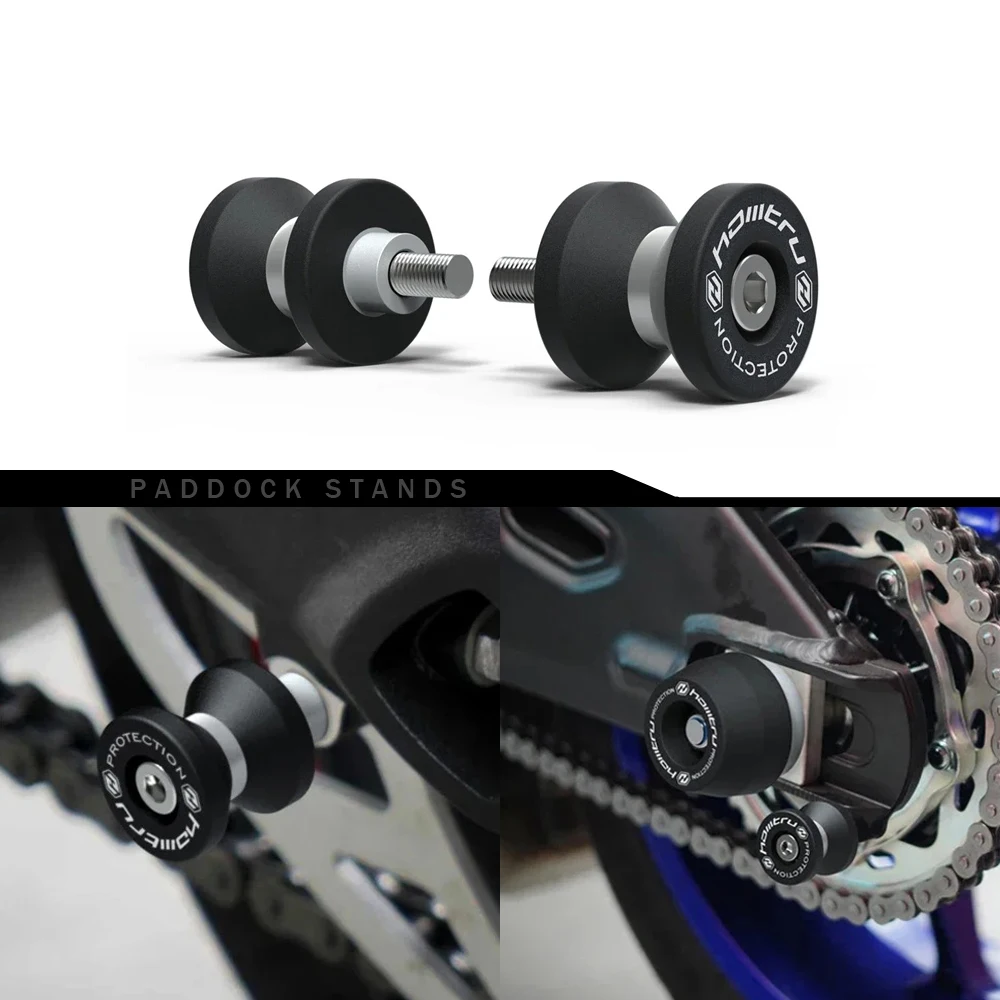 Motorcycle Swingarm Spools Stand Screws for Ducati DesertX / Multistrada V4 S Rally After 2021